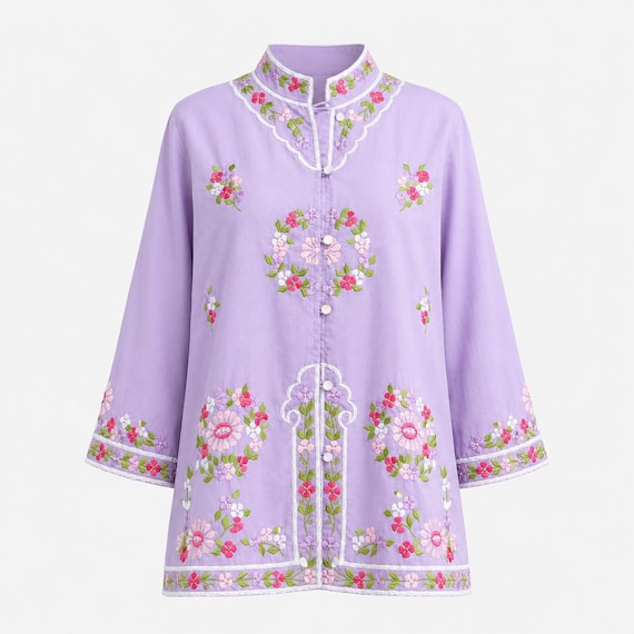 Caro of Honolulu Tunic Top from the 1970s