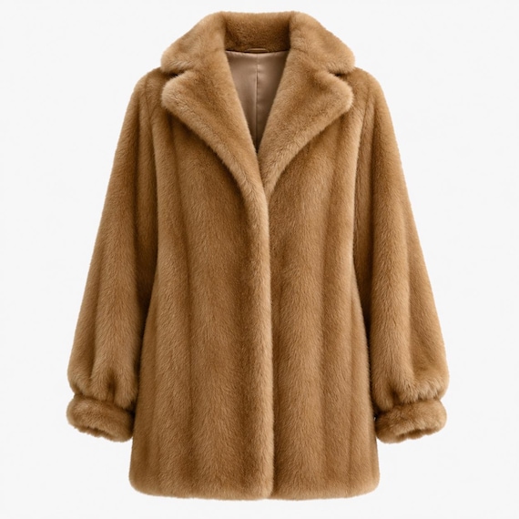 Archival Pucci Faux Fur Coat from the 1960s