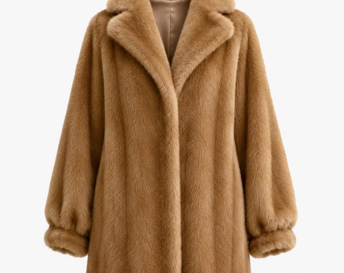 Archival Pucci Faux Fur Coat from the 1960s