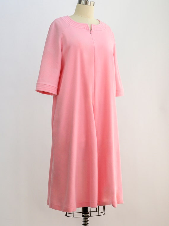 Vintage pink "nice" column gown reimagined with a… - image 2