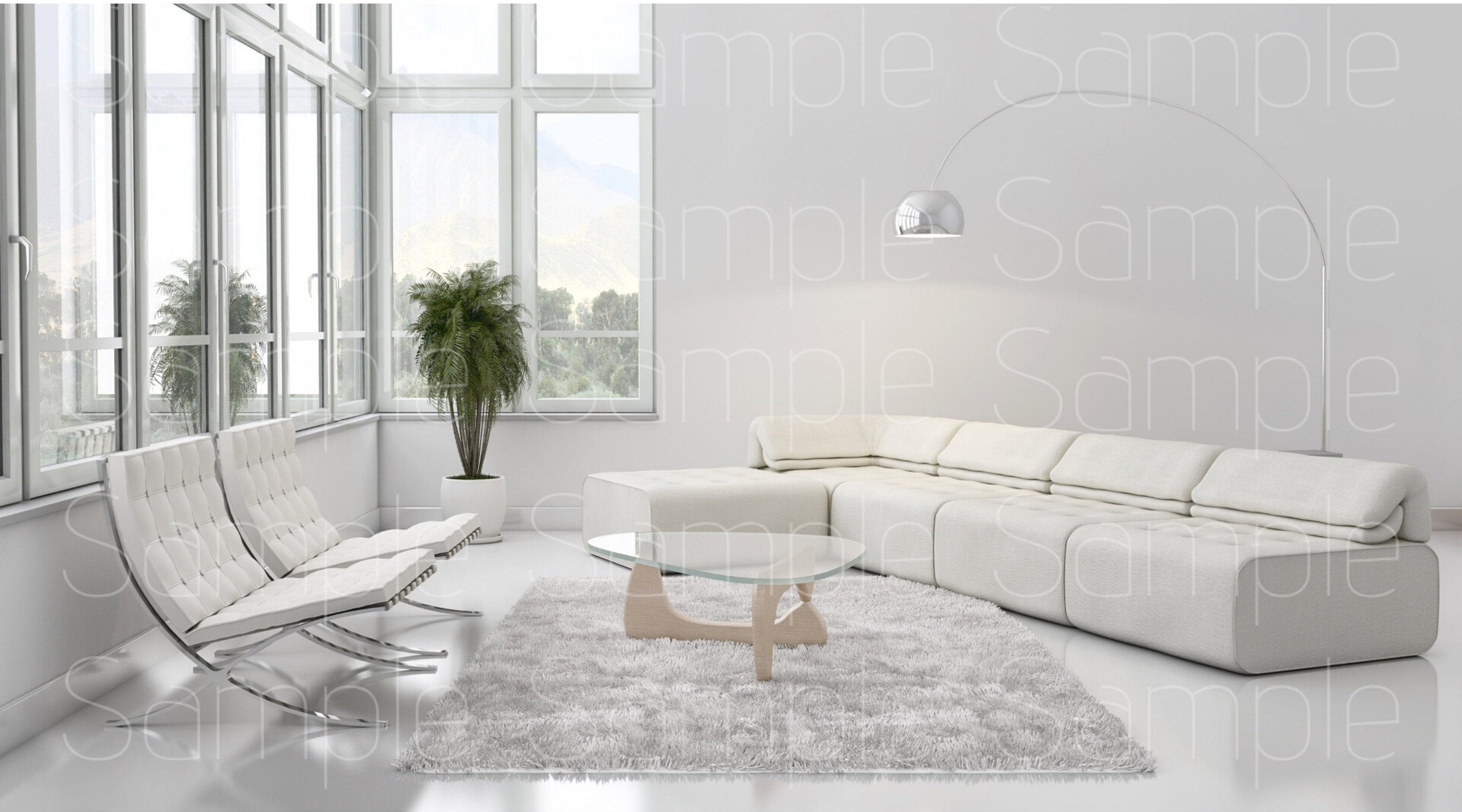 Zoom arrière-plan blanc minimal - Etsy France