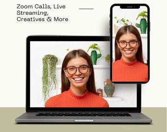 Green Screen Background Creators, Professional Student Teacher Studio Zoom Facebook Teams Virutal Custom Background Digital Backdrop