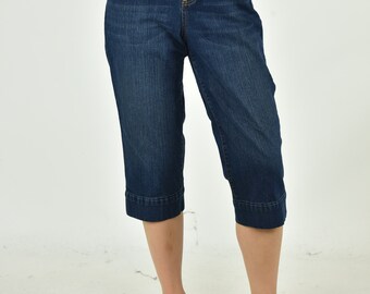 bandolino denim capris