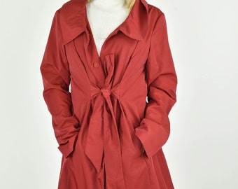 vera wang raincoat