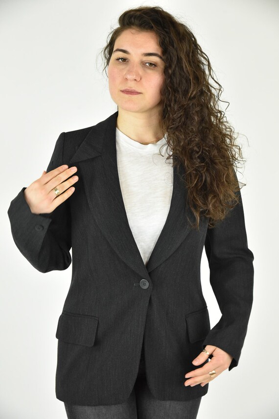 Vintage 90's Escada by Margaretha Ley Grey Blazer