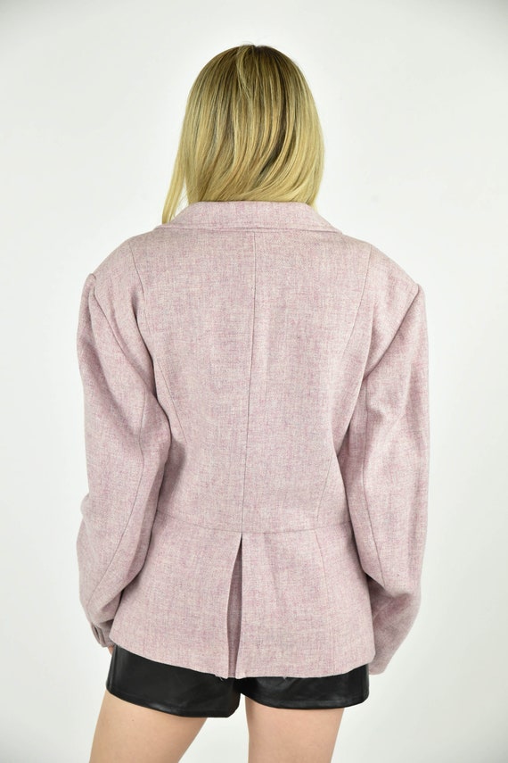 talbots pink blazer