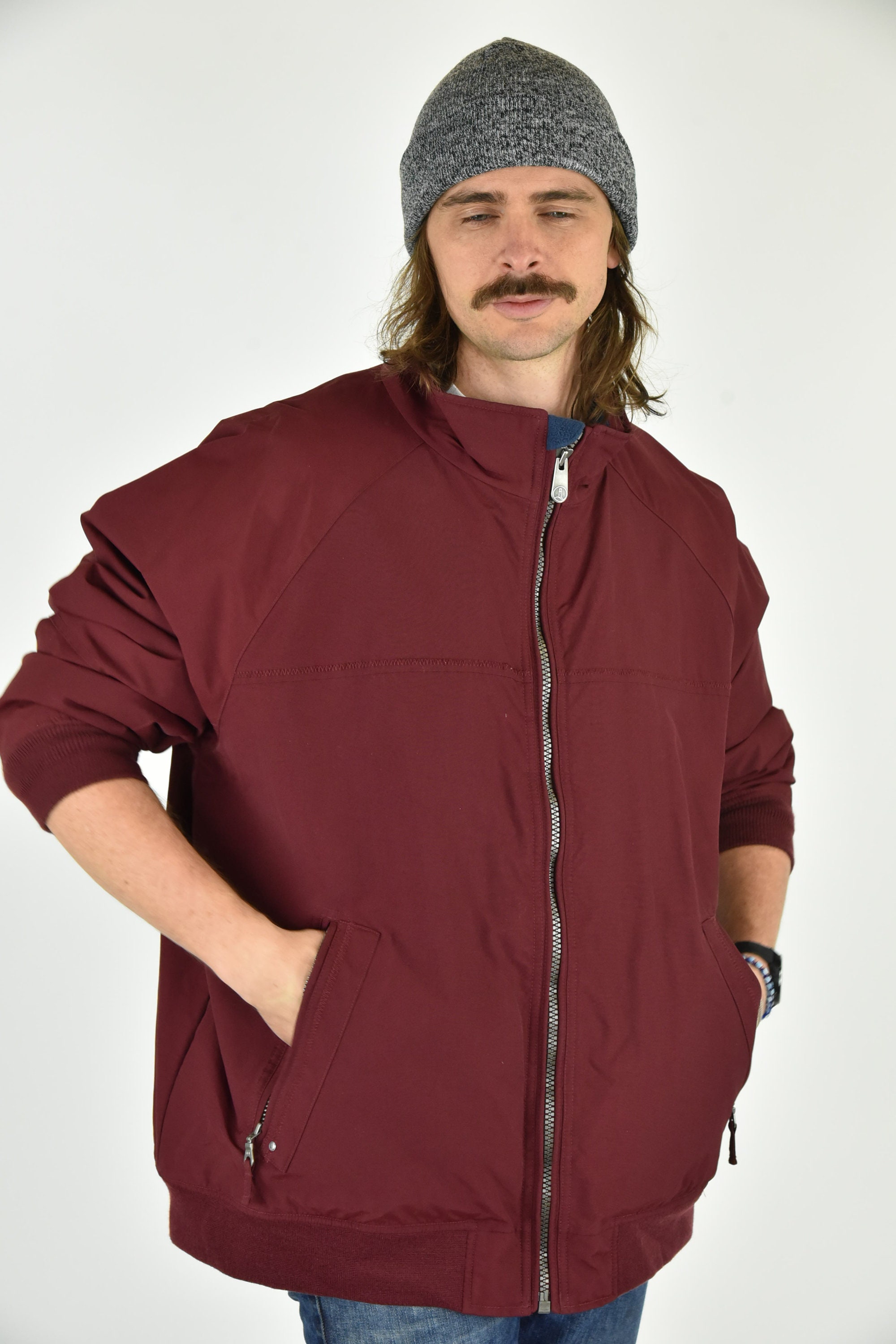 lands end red jacket