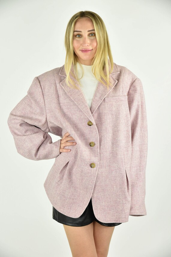 talbots pink blazer