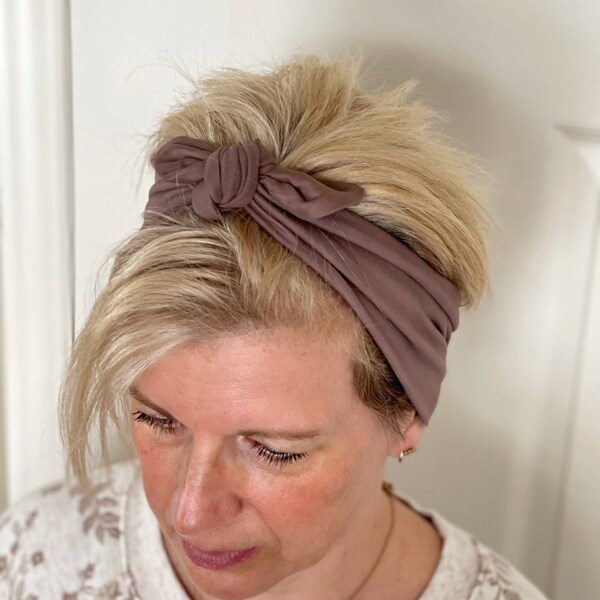 Tie Back Headband Etsy