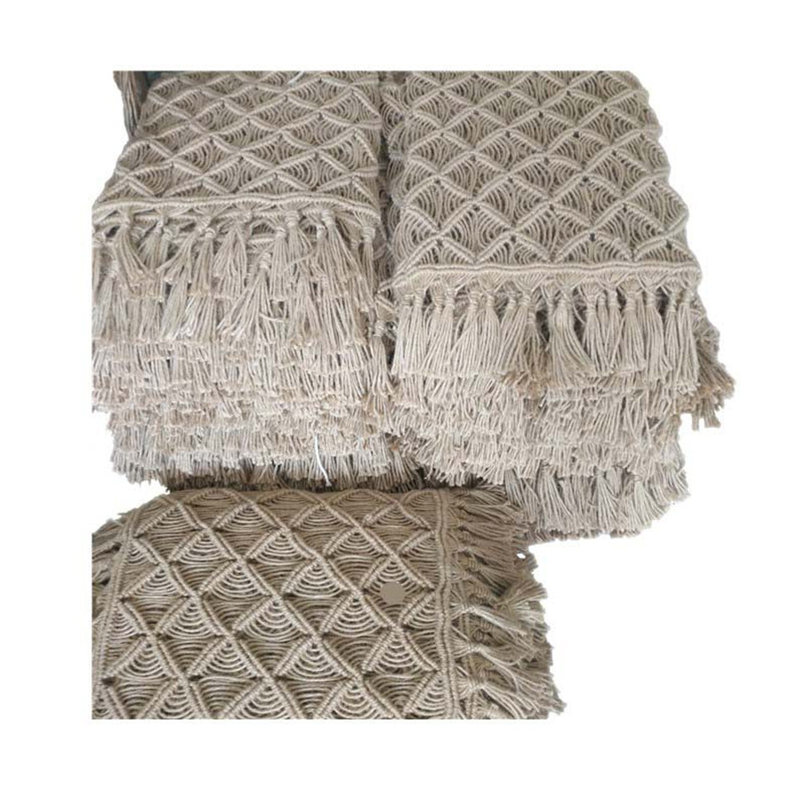 Manual hemp rope woven mat photography ground props carpet Etsy