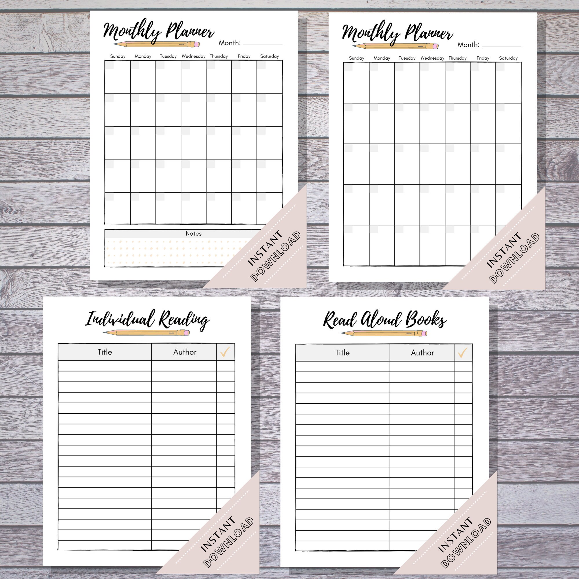 Homeschool Planner, Printable Homeschool, School Planner, Homeschool ...