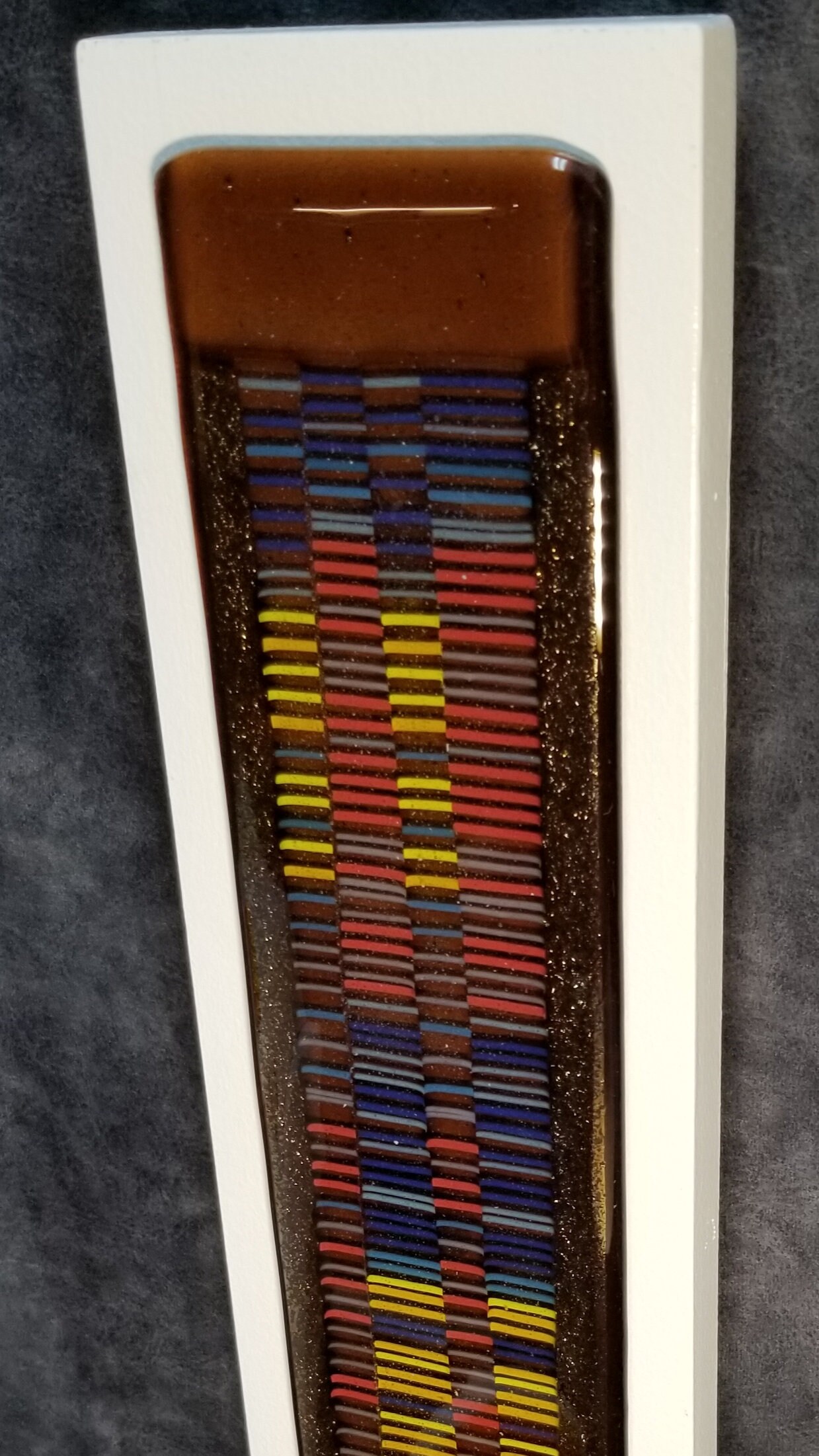 Abstract Fused Glass Wall Art Glass Art Gifts Etsy