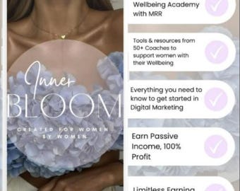 Inner Bloom the Course -  Wealth & Wellbeing Academy with Master Resell Rights