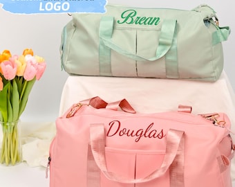 Personalized Duffel Bag, Duffel Bag with Monogram, Monogram Duffel Bag, Personalized Duffel Bag, Duffel Bag, Grayson Duffel, Stripe Duffel