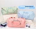 Monogrammed Duffel Bag, Gym bag Luggage, Personalized Overnight Bag, Weekender Bag, Monogram Overnight Bag, Travel Bag, Kids Duffel Bag, bag product logo