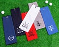 Personalized Embroidered Monogrammed Golf Towel, Custom Golf Towel Embroidered Groomsmen Gifts for Him Golf Magnetic Towel, Golf Gifts product logo