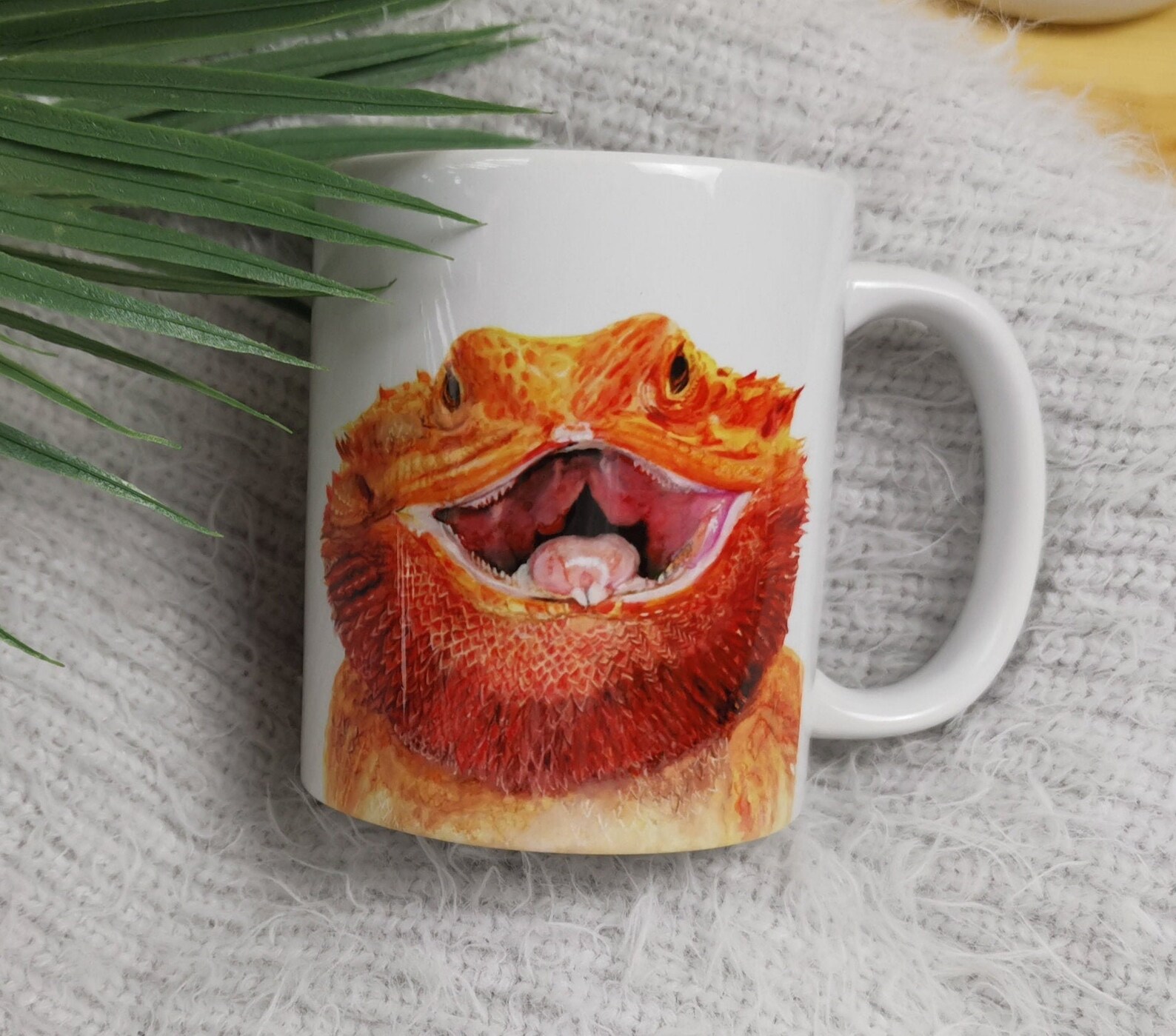 Bearded Dragon Mug Reptile Mugs Gifts for Pet Owners Etsy UK
