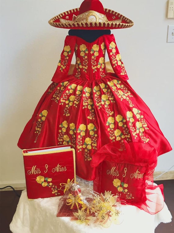 charro dress for 3 year old