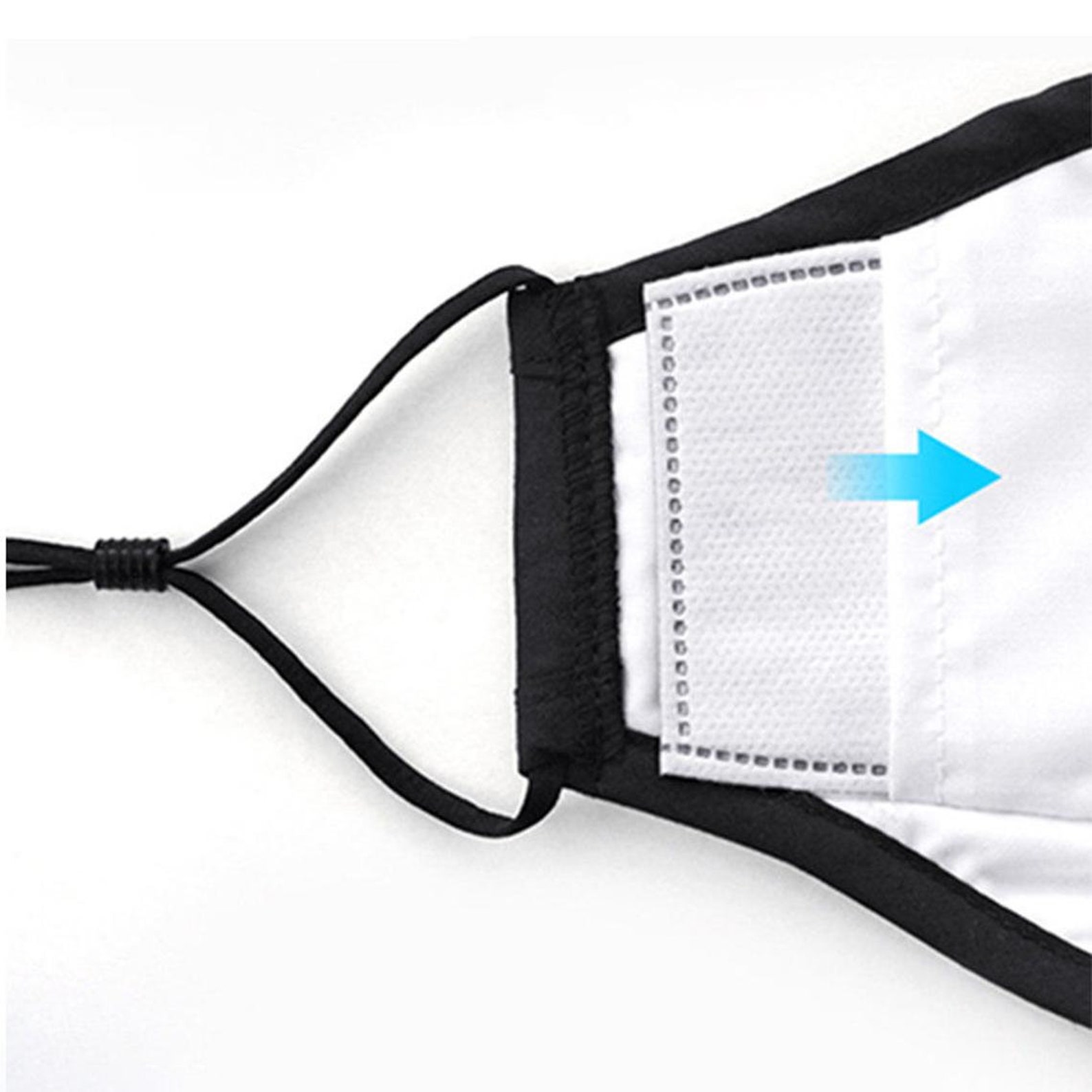 Cotton face mask replacement filter PM2.5 carbon filter Etsy