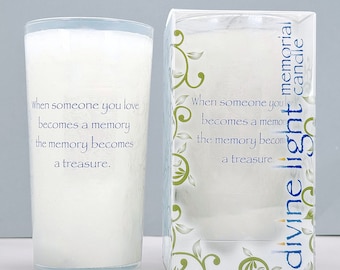 Memorial Candle – Sympathy Gift, Remembrance Candle