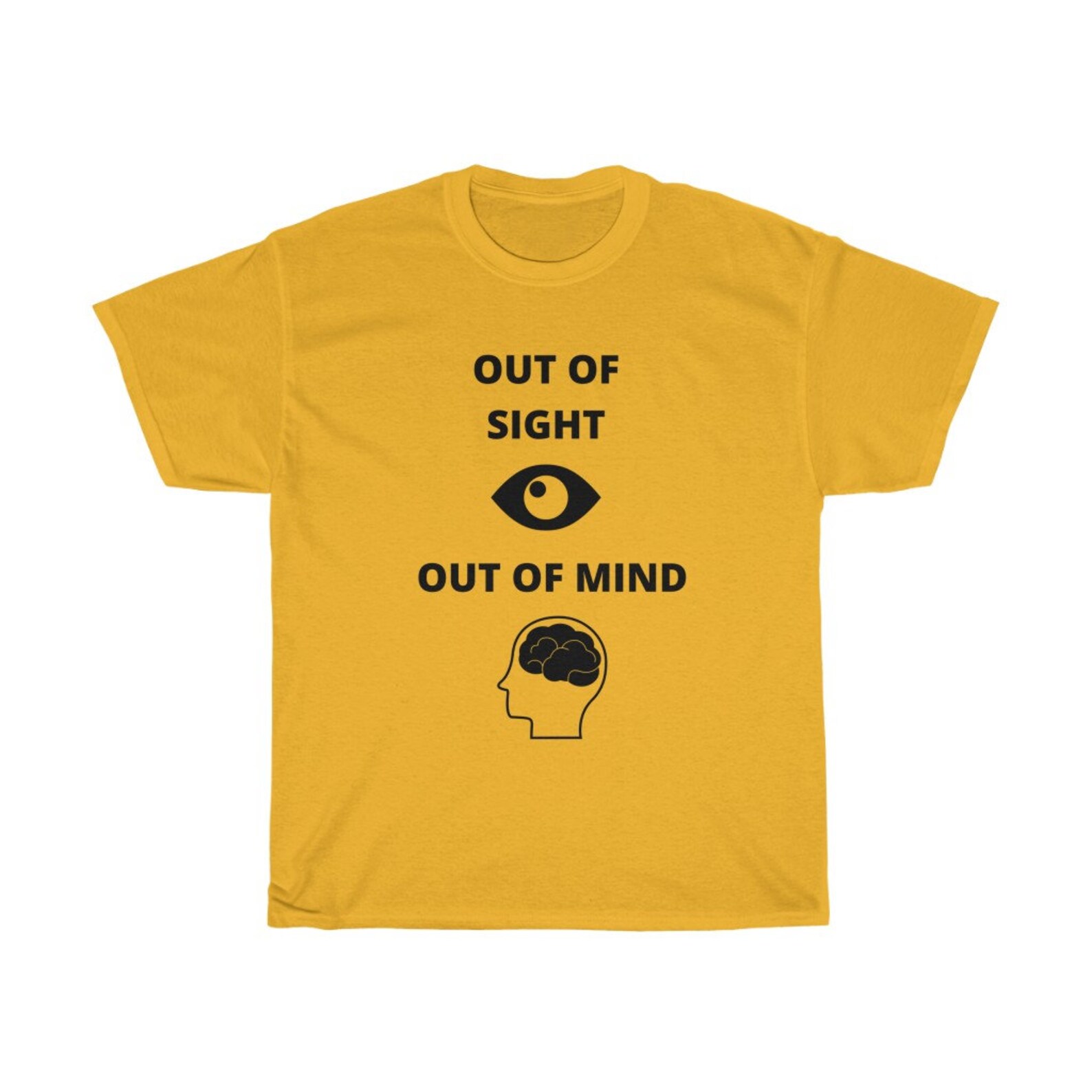 Out of Sight Out of Mind Etsy