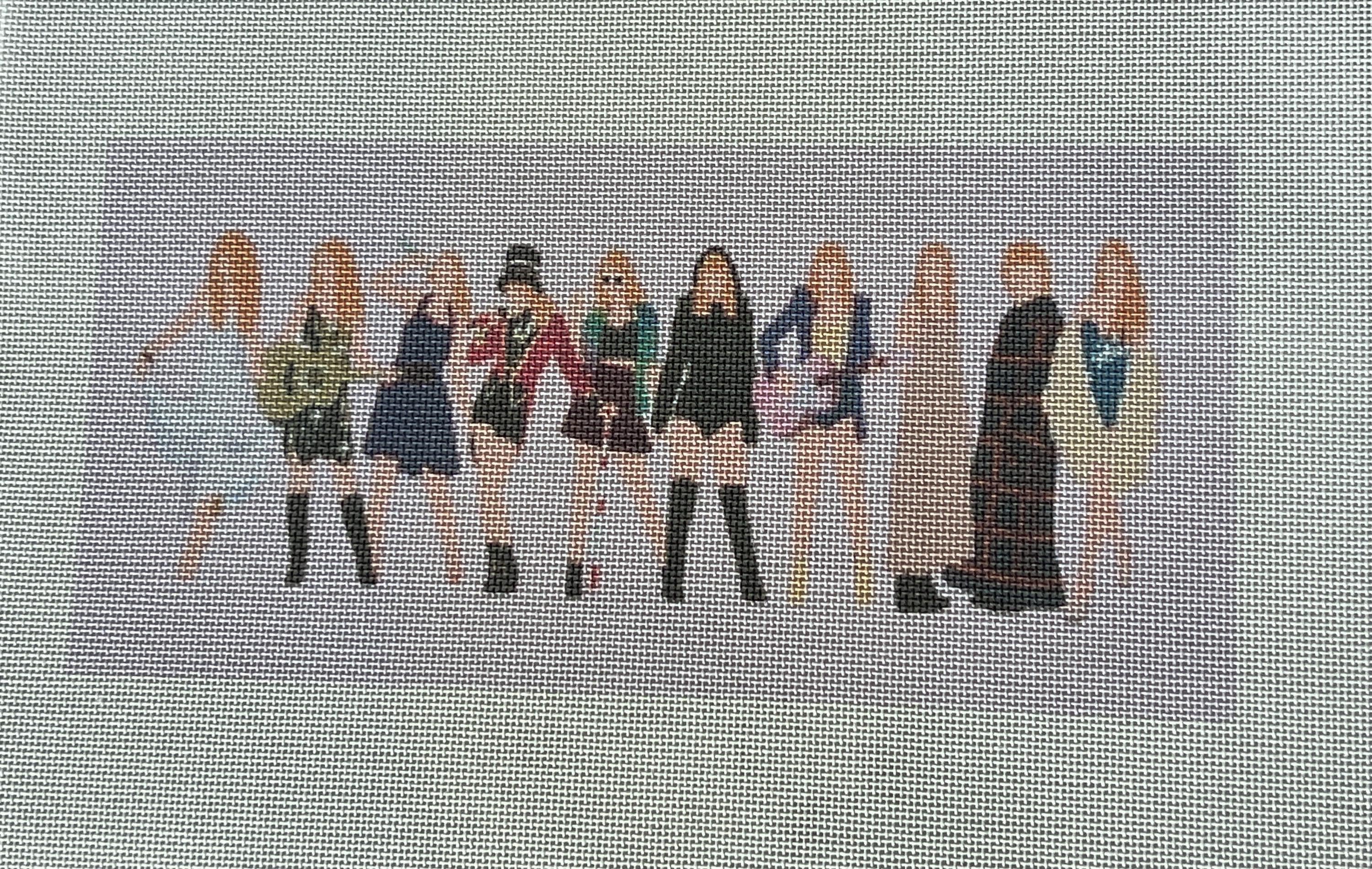Taylor Swift Tour Outfits Needlepoint Canvas – 18 Mesh