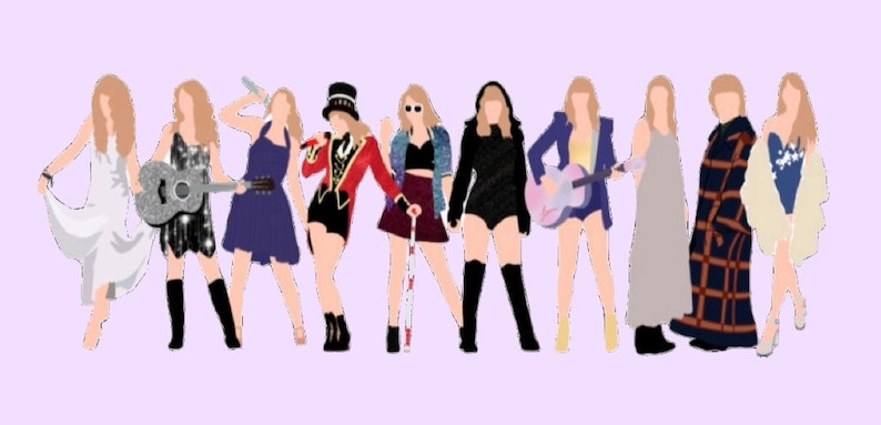 Taylor Swift Tour Needlepoint Canvas - Etsy