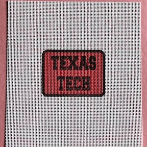 Officially Licensed &quot;Wreck &#39;em&quot; Needlepoint Canvas