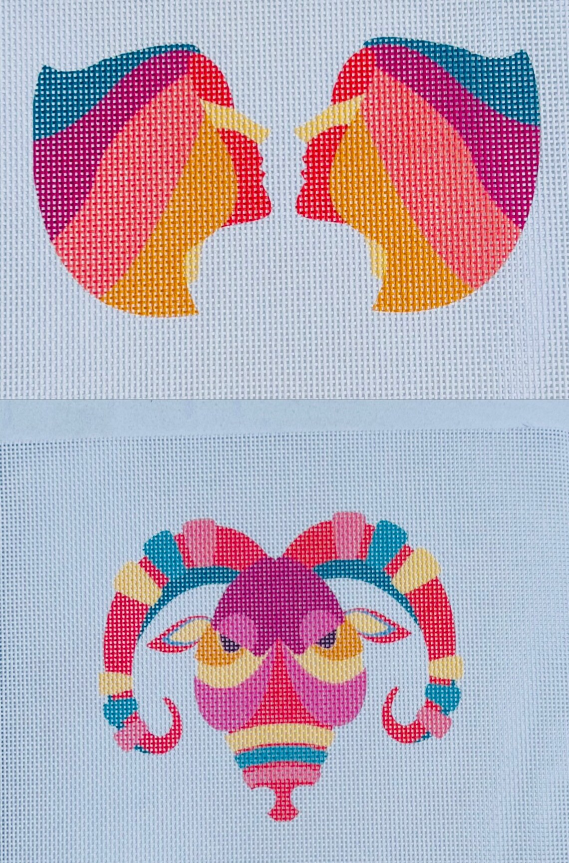 Zodiac Needlepoint Canvases Etsy