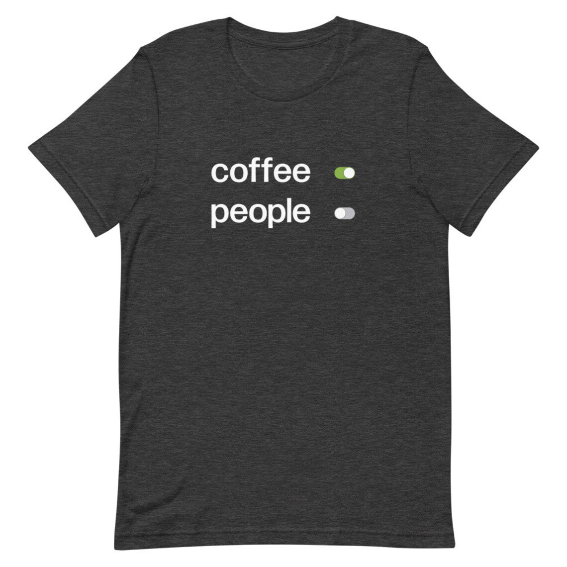 Coffee ON. ShortSleeve Unisex TShirt Etsy