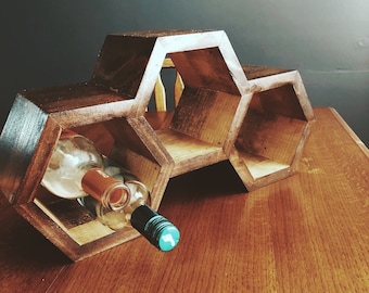 Honeycomb Wine Rack