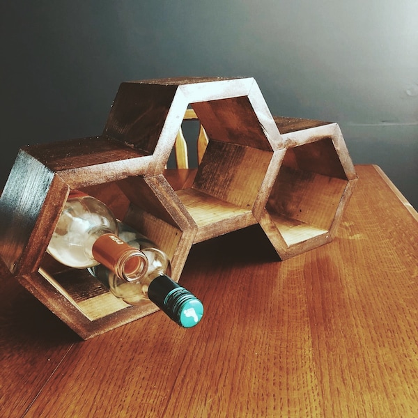 Honeycomb Wine Rack