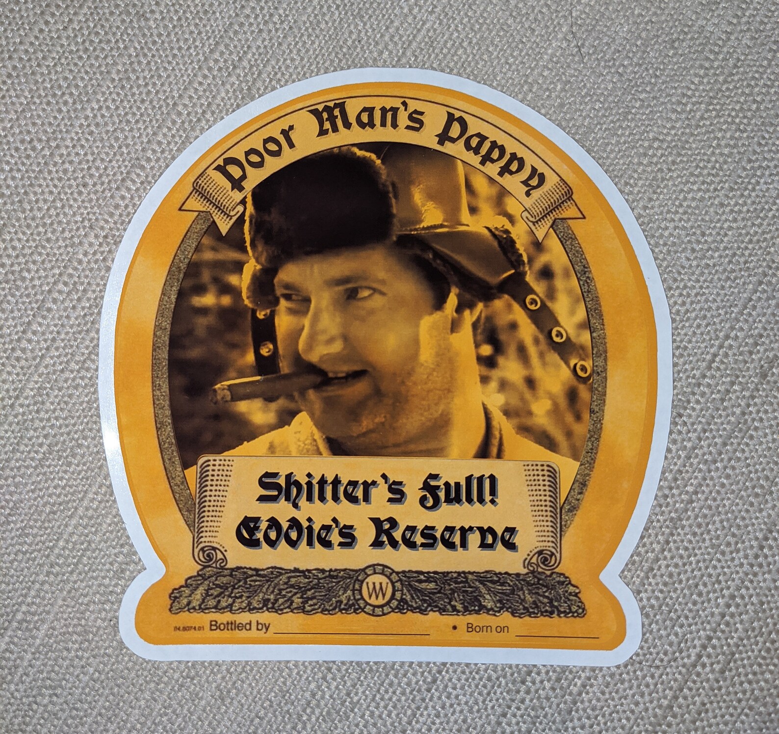 Poor Man's Pappy Label Cousin Eddie Christmas Vacation | Etsy