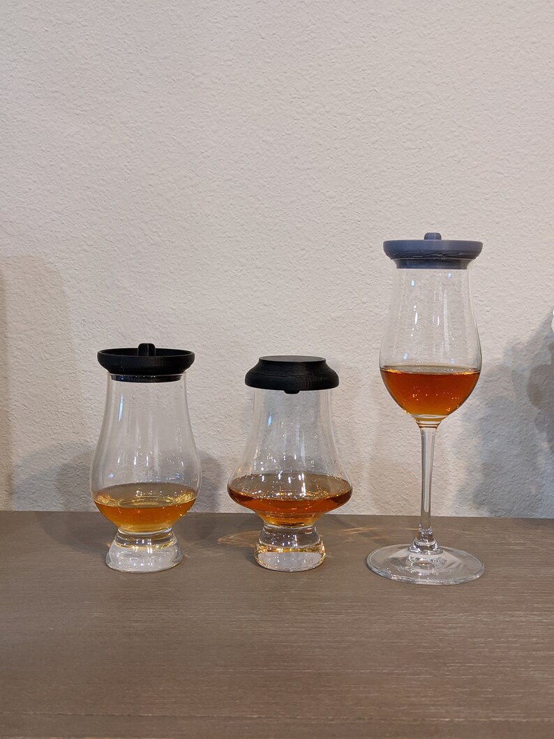 3D Printed Glencairn Whiskey Glass Lid Etsy