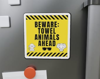 Decorazione porta magnete crociera asciugamano magnete animale divertente regalo crociera