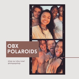 Outer Banks Cast Polaroids | Vintage Instax