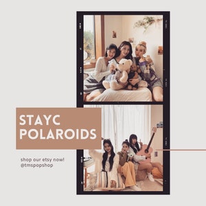 STAYC (K-pop) Polaroids | Vintage Instax