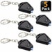 Micro Light Guy -5 Pack-Mini LED Keychain Flashlight Ultra Bright 