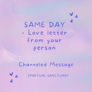 Carta de amor de su persona, PDF Lectura psíquica, Carta de amor de llama gemela/alma gemela