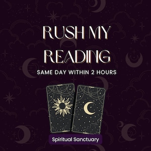 Rush My Reading, Emergency Reading Add On, Lever Same Day, Alleen bestellen MET betaald lezen, Rush Predictive Reading