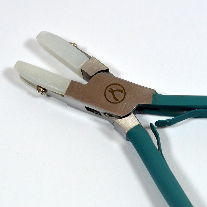 Nylon Jaw Chain Nose Pliers 4 1/2 Non-marring Wire Wrapping Jewelry Tool -  SFC Tools 46-1662