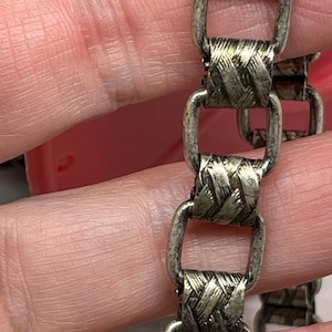 Scroll Chain - Antique Silver - CH137-AS - Choose Your Length