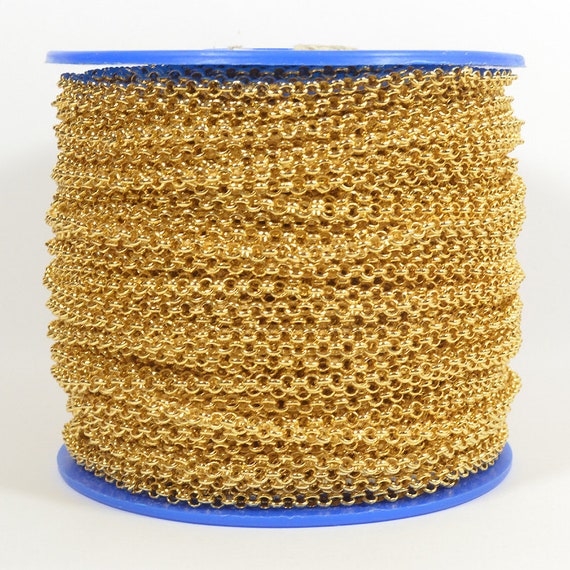 HOT 18kgp 18k Gold Plated Chain Worth 18K Gold Plated Rolo - Main Image