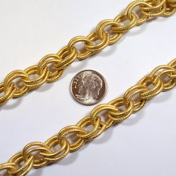 Double Link Chain Etsy