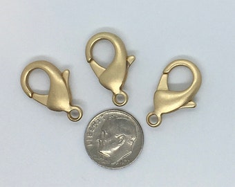 13mm Gold Tone Lobster Clasp #CLA011