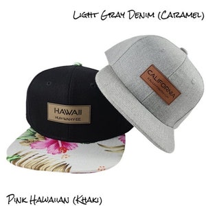 Gorra snapback con el nombre del estado o país, para bebés, niños pequeños y adultos