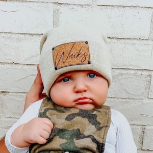 Personalisierte Name Beanie Hut, Neugeborene Baby, Kleinkind, Kinder und Erwachsene