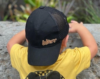 Personalized Name Snapback Hat with Die Cut Patch, Baby Infant Toddler Kids and Adult