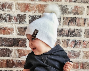 Personalized Initials Beanie, Newborn Baby Infant Toddler Kids and Adult