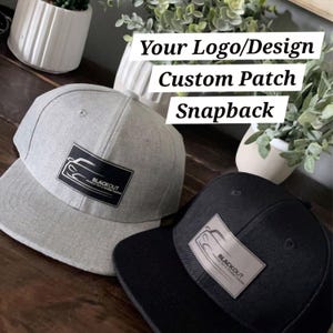 Custom Logo Snapback Hat with Patch, Baby Infant Toddler Kids and Adult